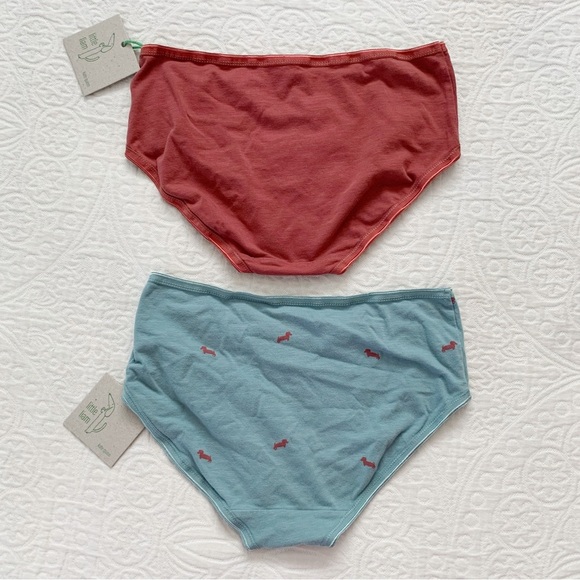 kate quinn Women’s little liam Organic Cotton Hipster‎ Panties Underwear Bundle - Picture 2 of 3